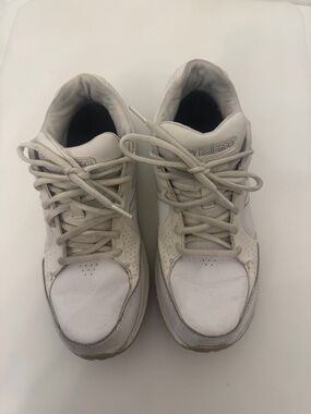 New Balance WW928WT White Leather Walking Shoes Women’s Size 11 B